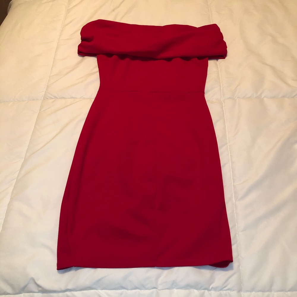 Fashion Nova Gifted Off Shoulder Dress - Picture 5 of 7